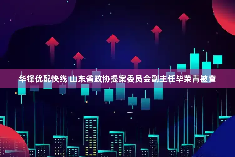 华锋优配快线 山东省政协提案委员会副主任毕荣青被查