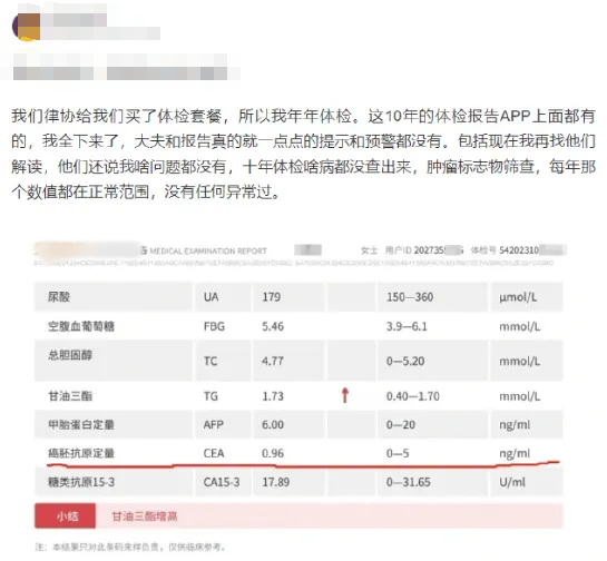 保利配资 体检10年未提示癌症风险，体检机构是否应负责？